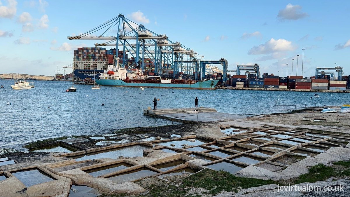 container port harbor cranes